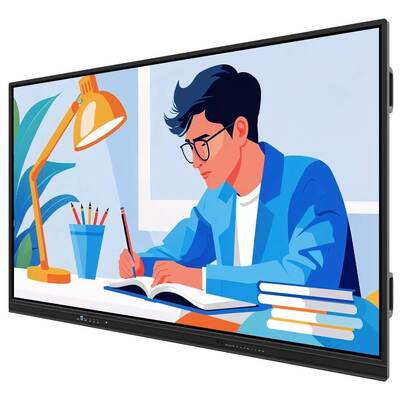 75 Inch Android PC Smart Panel Wifi HDMI USB 50 Touch Points For Meeting Office