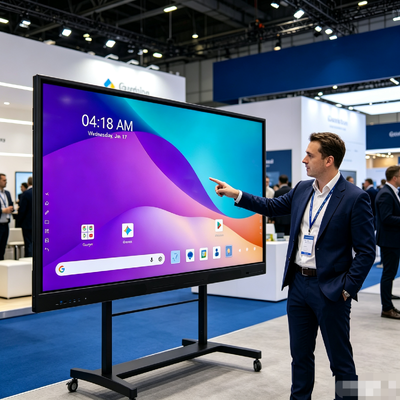 Google EDLA certified Android 16 Interactive Flat Panel Displays 65/75/86/98 inch from iBoard