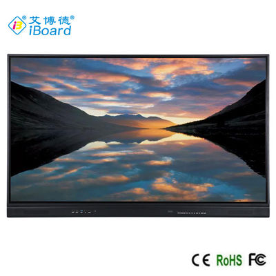 65'' Smart Interactive Flat Panel 20 Points Touch 50000 Hrs Lifetime With All In One PC