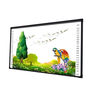 Smart Class Optical Interactive Teaching Whiteboard For School Education 2 Cameras Black Frame