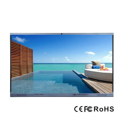 iBoard Wide Screen Aluminium Frame Infrared Interactive Whiteboard 86inch 4k Interactive Panel