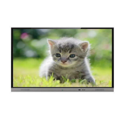 Android 11 75 Inch Interactive Flat Panel Multi Touch LED Screen Monitor 4K