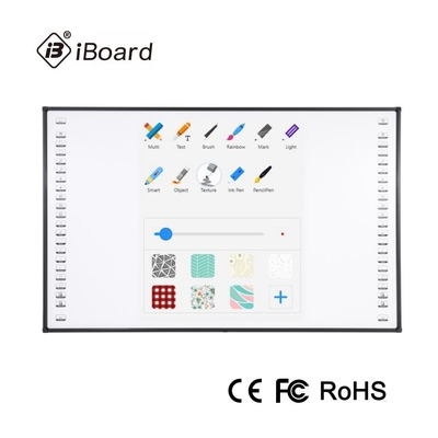 82 Inch Interactive Smart Board USB Power Supply Wall Mounted