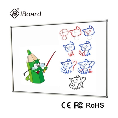 180 Dot/S Infrared Interactive Whiteboard 89 Inch Digital Whiteboard For Classroom